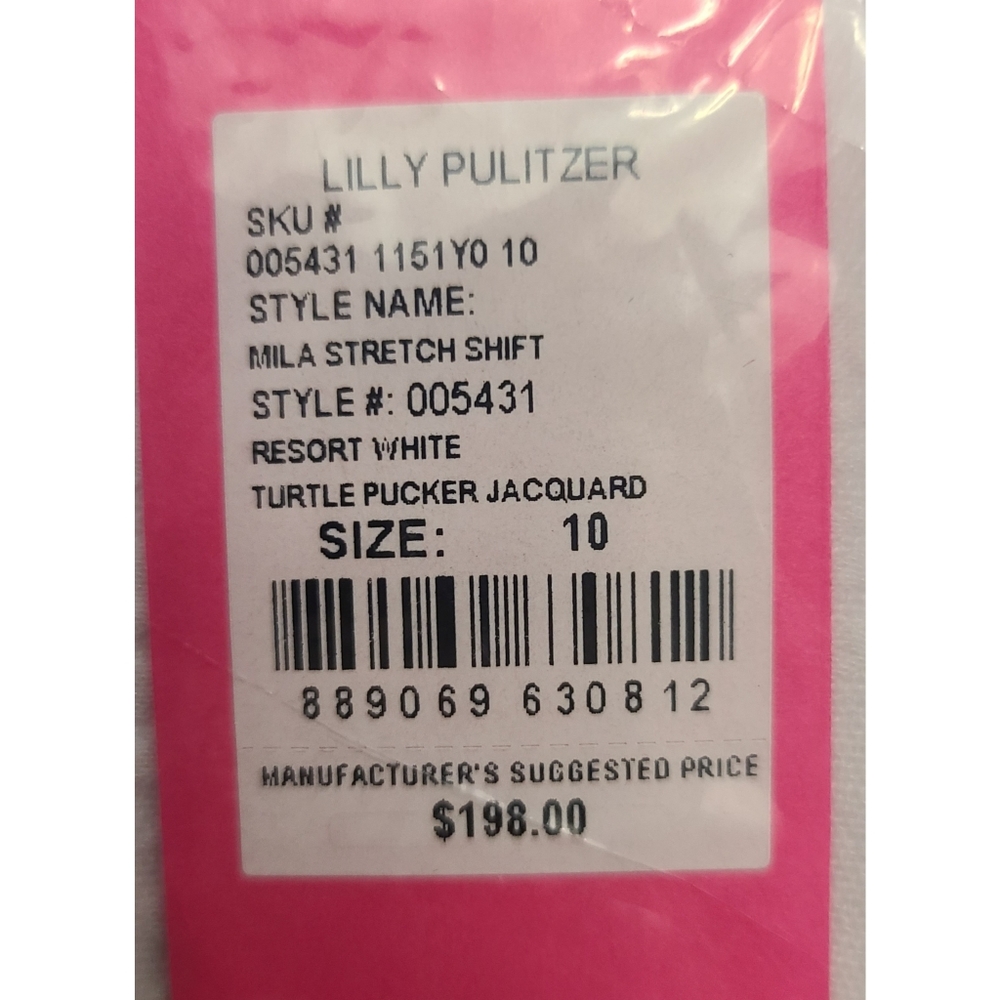 🆕️ Lilly Pulitzer Mila Stretch Shift Dress - Picture 5 of 6